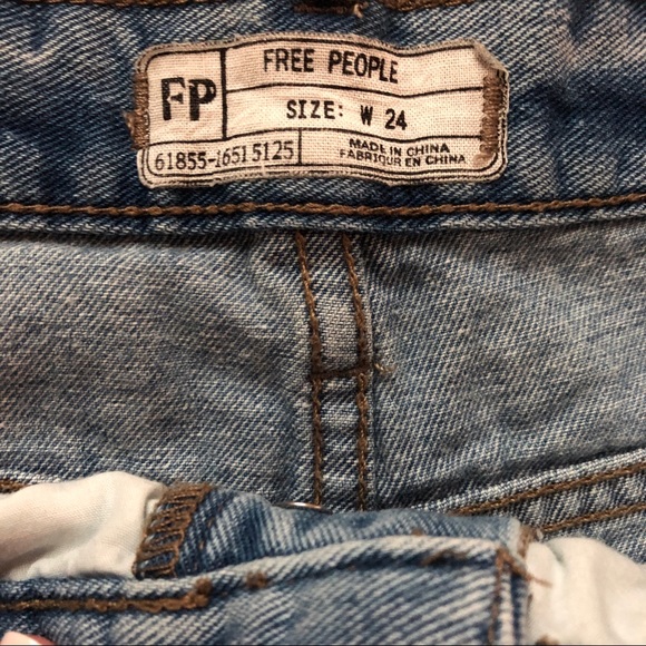 Free People Cut Off Runaway Shorts - Picture 3 of 4